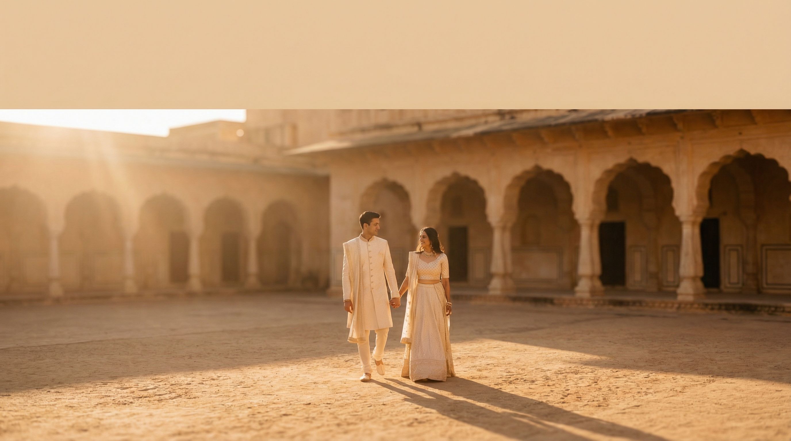 A cinematic portfolio cover image for a wedding photographer.